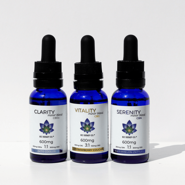 Minor Cannabinoid Blends Collection - KC Hemp Co.®