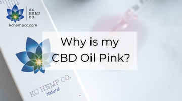 Why is my CBD Oil Pink? - KC Hemp Co.®