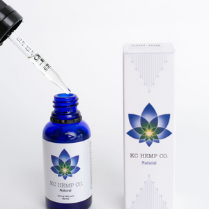 Organic CBD Oil Tincture | THC Free | Natural Flavor - KC Hemp Co.®