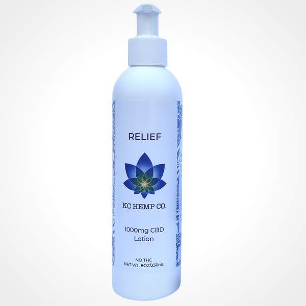CBD Pain Relief Lotion - KC Hemp Co.®