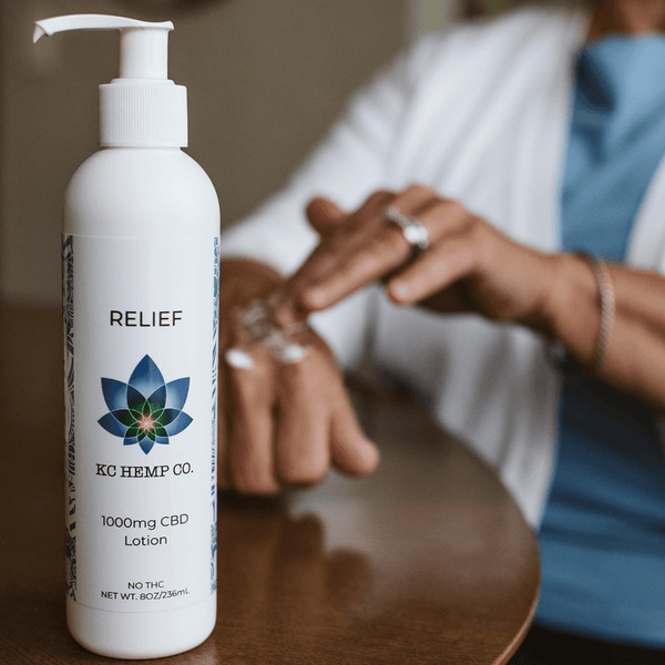 CBD Pain Relief Lotion - KC Hemp Co.®