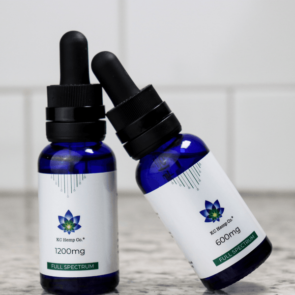 CBD Oil Tincture | Full Spectrum | 0.3% THC - KC Hemp Co.®