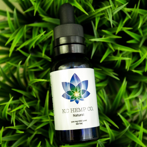 Organic CBD Oil Tincture | THC Free | Natural Flavor - KC Hemp Co.®