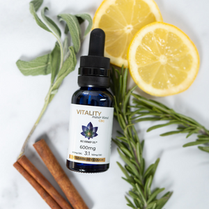 Vitality | CBG Full Spectrum Tincture + terpenes - KC Hemp Co.®