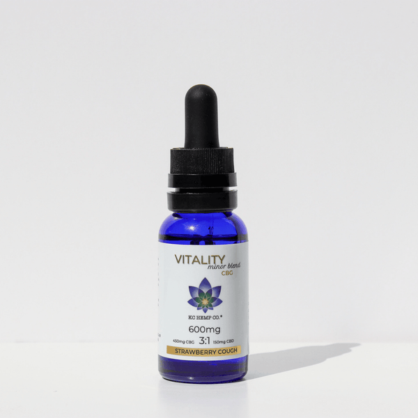 Vitality | CBG Full Spectrum Tincture + terpenes - KC Hemp Co.®
